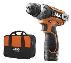 Aeg BS 12 C2 LI Çift Akülü Matkap (Lithium ion 12 V; 2.0 Ah)