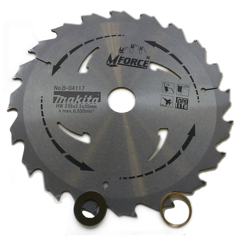 MAKITA B-04117 MFORCE TESTERE 235mm 20 DİŞ ELMAS DAİRE TESTERE