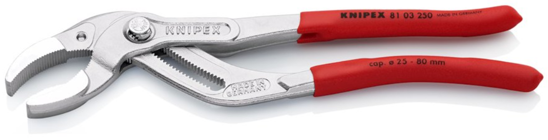 Knipex 81 03 250 Ayarlı Boru Kavrama Pensesi