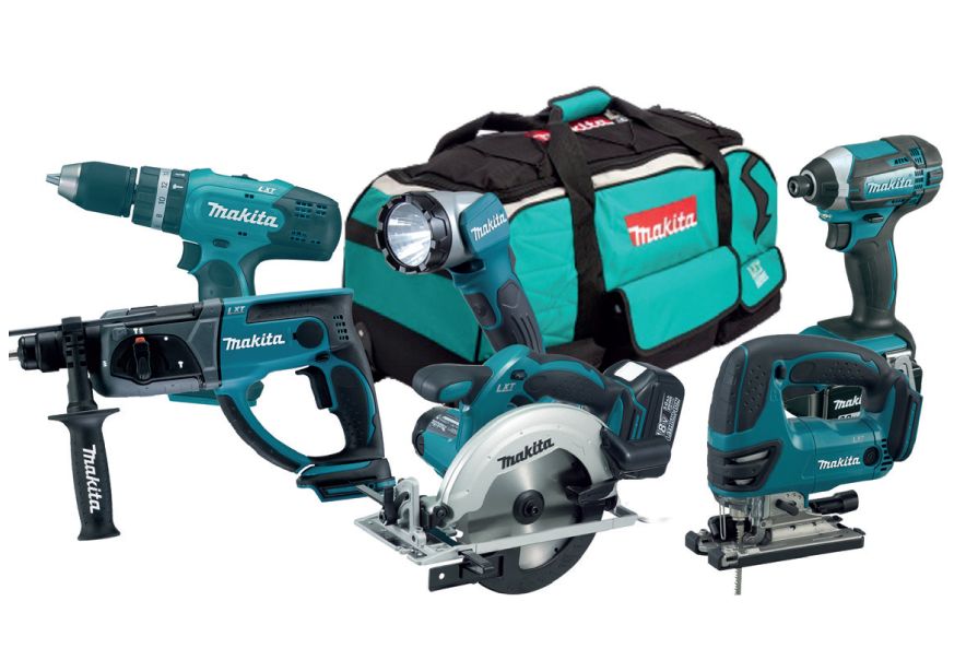 Makita DLX6068PT Akülü Set 6 Parça