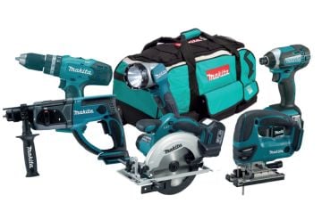 Makita DLX6068PT Akülü Set 6 Parça