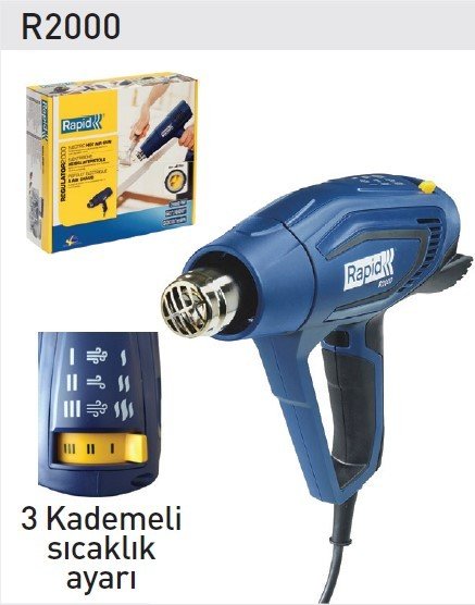 RAPID SICAK HAVA TABANCASI R2000