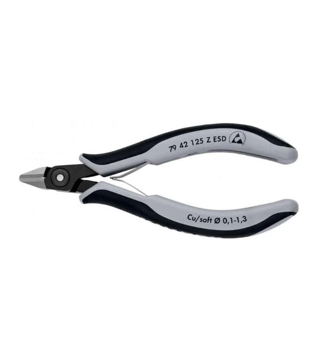 Knipex 79 42 125 Z ESD Hassas Elektronikçi Mini Yan Keski