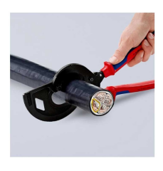 Knipex 95 32 320 Cırcır Mekanizmalı Kablo Makası