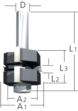 MAKITA D-12011 FREZE UCU