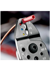 Knipex 97 22 240 Pabuç Sıkma Ve Kablo Sıyırma Pensesi