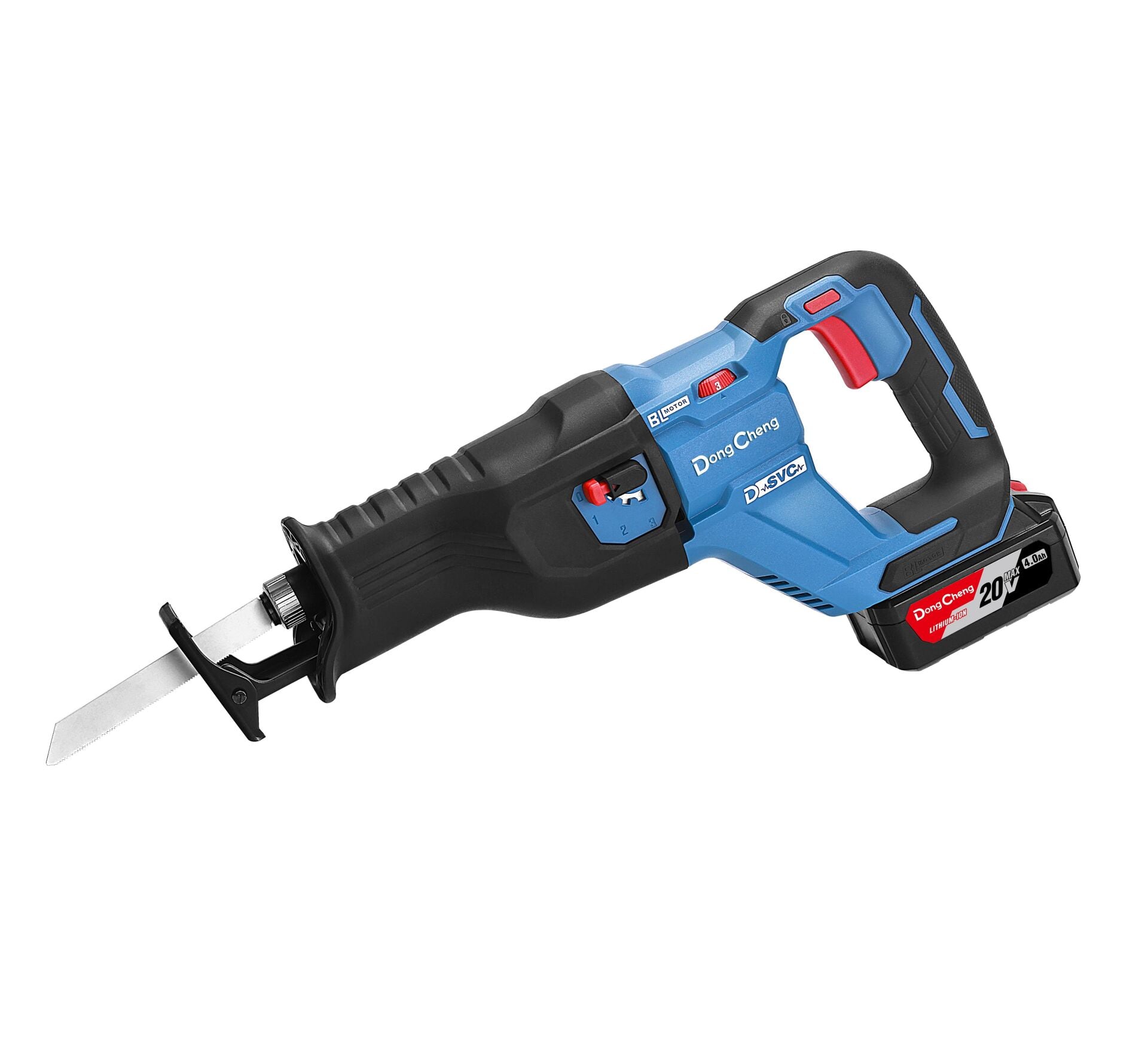 DongCheng DCJF32 Akülü Tilki Kuyruğu Uzun Tip 900 Watt 4.0Ah