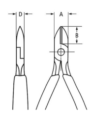 Knipex 46 21 A41 Dış Segman Pense