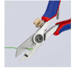 Knipex 11 82 130 Kablo Sıyırma Pense - Makas Tip