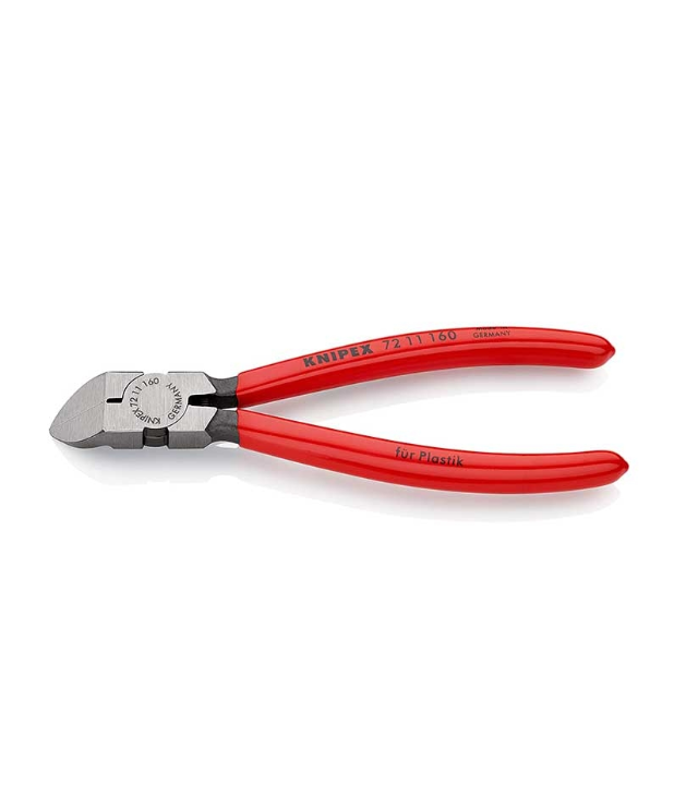 Knipex 72 11 160 Eğri Plastik Yan Keski