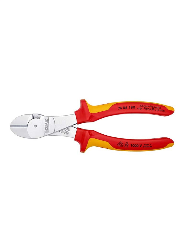 Knipex 74 06 180 Ağır Hizmet VDE Yan Keski