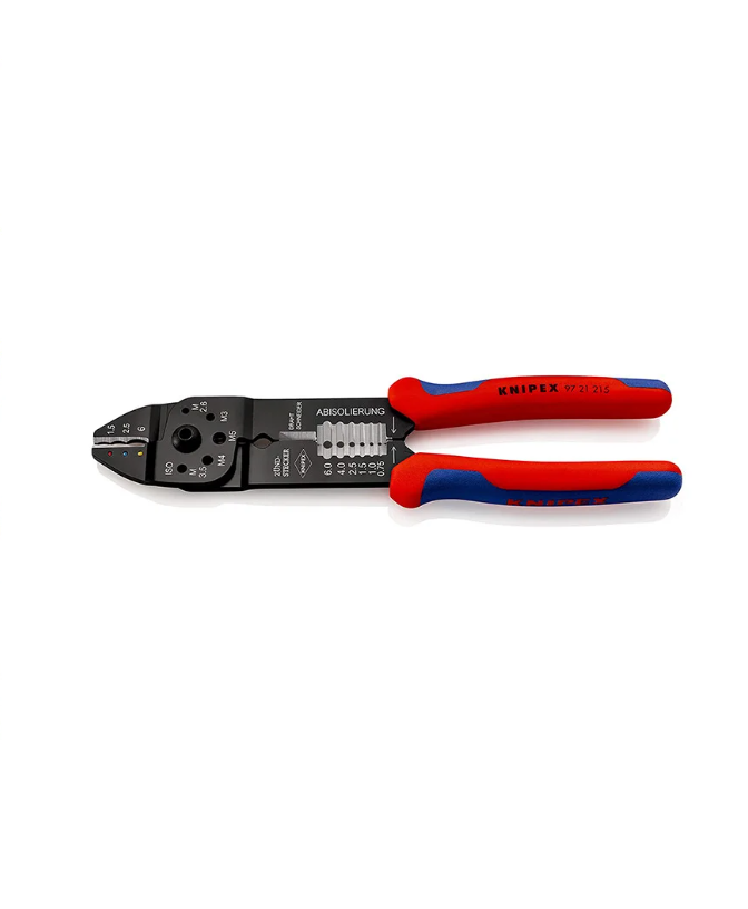 Knipex 95 21 215 Pabuç Sıkma Ve Kablo Sıyırma Pensi