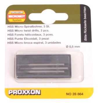 PROXXON HSS MATKAP UCU 0,5 MM 3 LÜ 28864