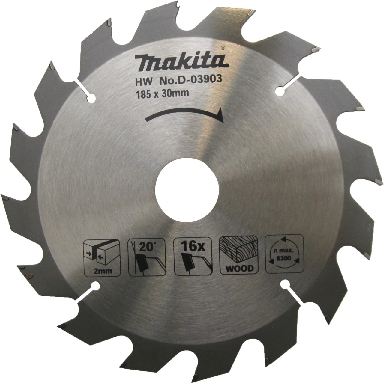 MAKITA D-03903 DAİRE TESTERE 185X16DİŞ
