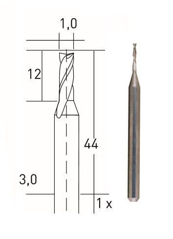 PROXXON FREZE UCU 1 MM 28758