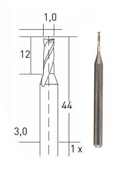 PROXXON FREZE UCU 1 MM 28758