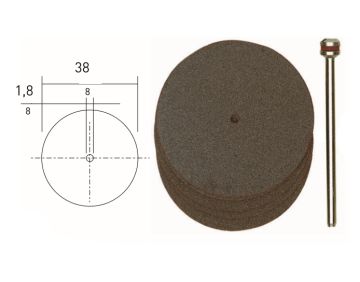 PROX INCE KESICI DISK 38 MM 5 LI 28820