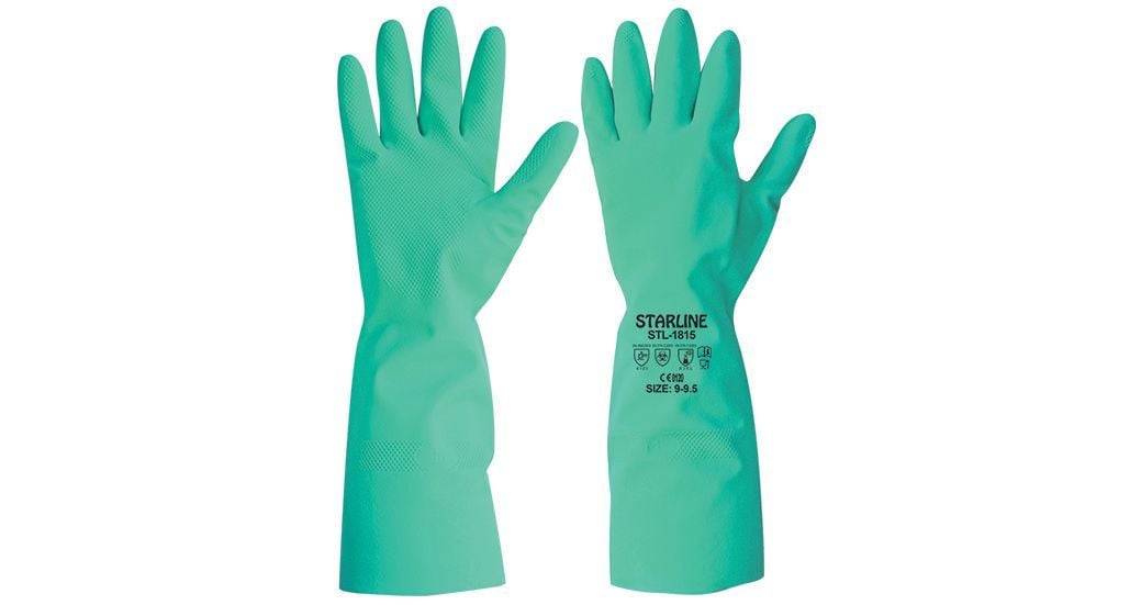 Starline STL-1815 38 Cm Nitril Kimyasal Eldiven