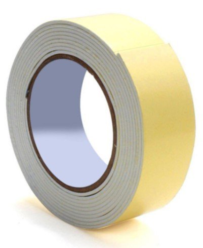 Globus Çift Taraflı Köpük Bant Sarı/Beyaz 18mmx2mt